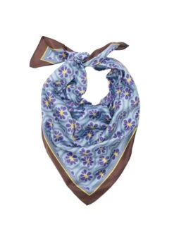 PULL & BEAR Floral - Halsdoek - Blue