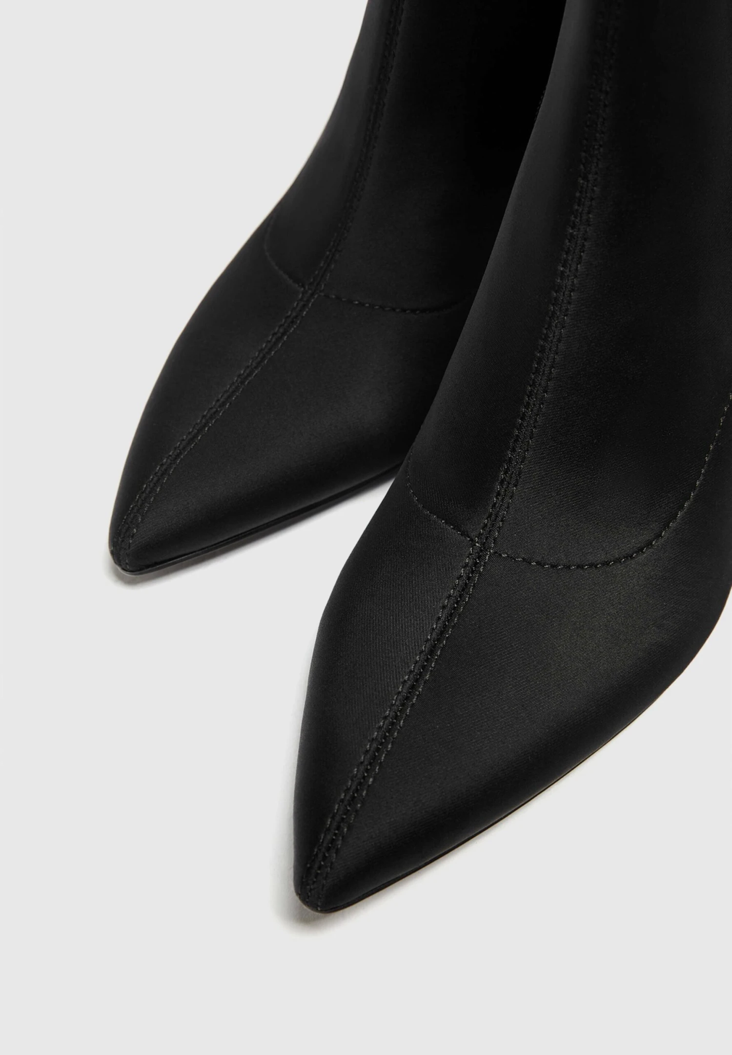 PULL & BEAR Enkellaarsjes Met Hoge Hak - Black - Afbeelding 4