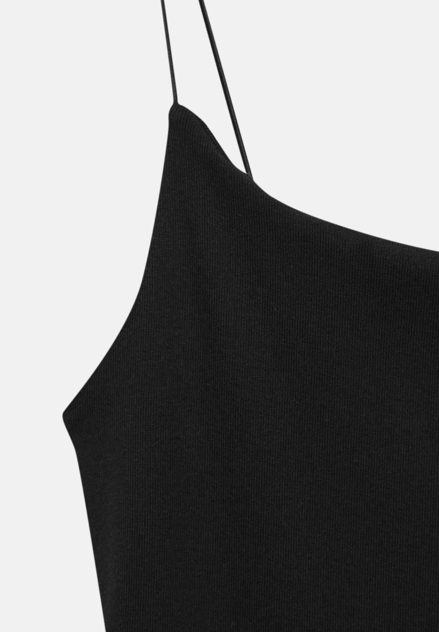 PULL & BEAR Short With Thin Straps- Jurk - Black - Afbeelding 6