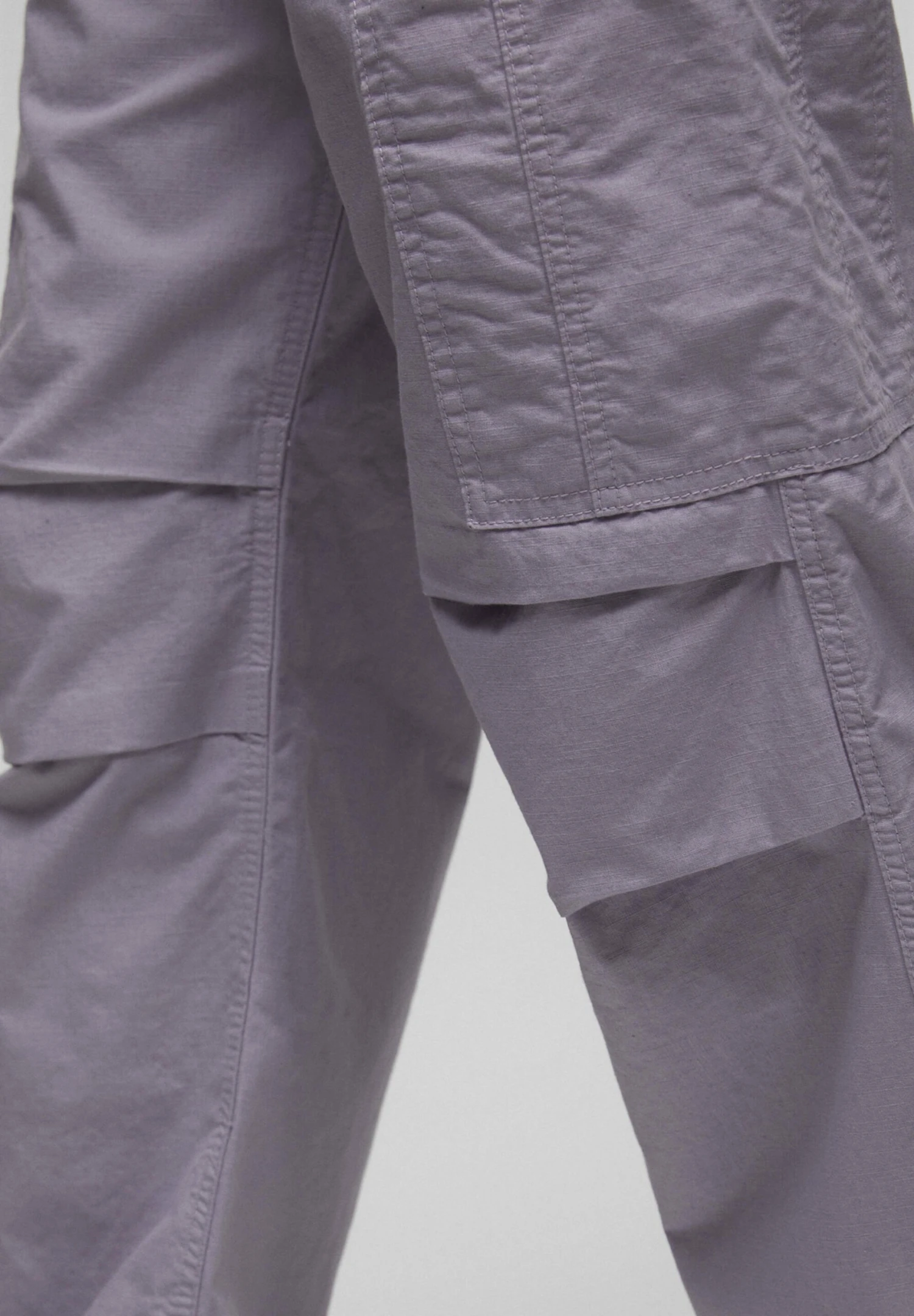 PULL & BEAR Parachute With Pockets - Broek - Lilac - Afbeelding 6