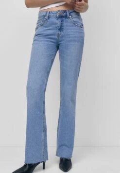 PULL & BEAR Kick - Flared Jeans - Blue Denim