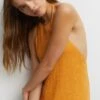 PULL & BEAR Long- Maxi-Jurk - Orange