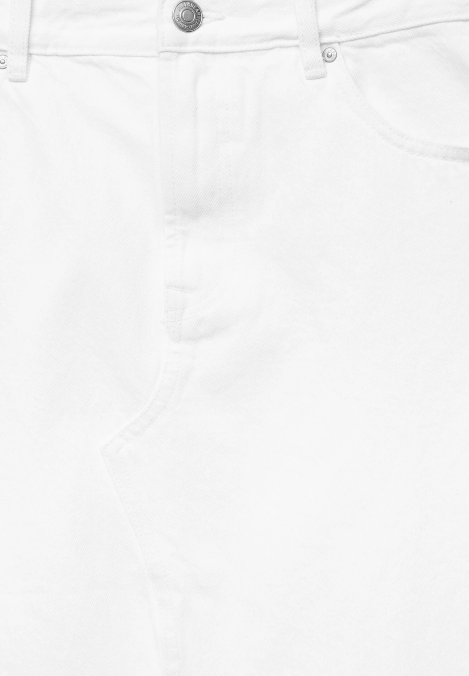 PULL & BEAR Long Denim Skirt - Kokerrok - White - Afbeelding 6