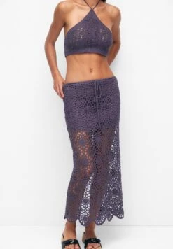 PULL & BEAR With Ties - Kokerrok - Lilac