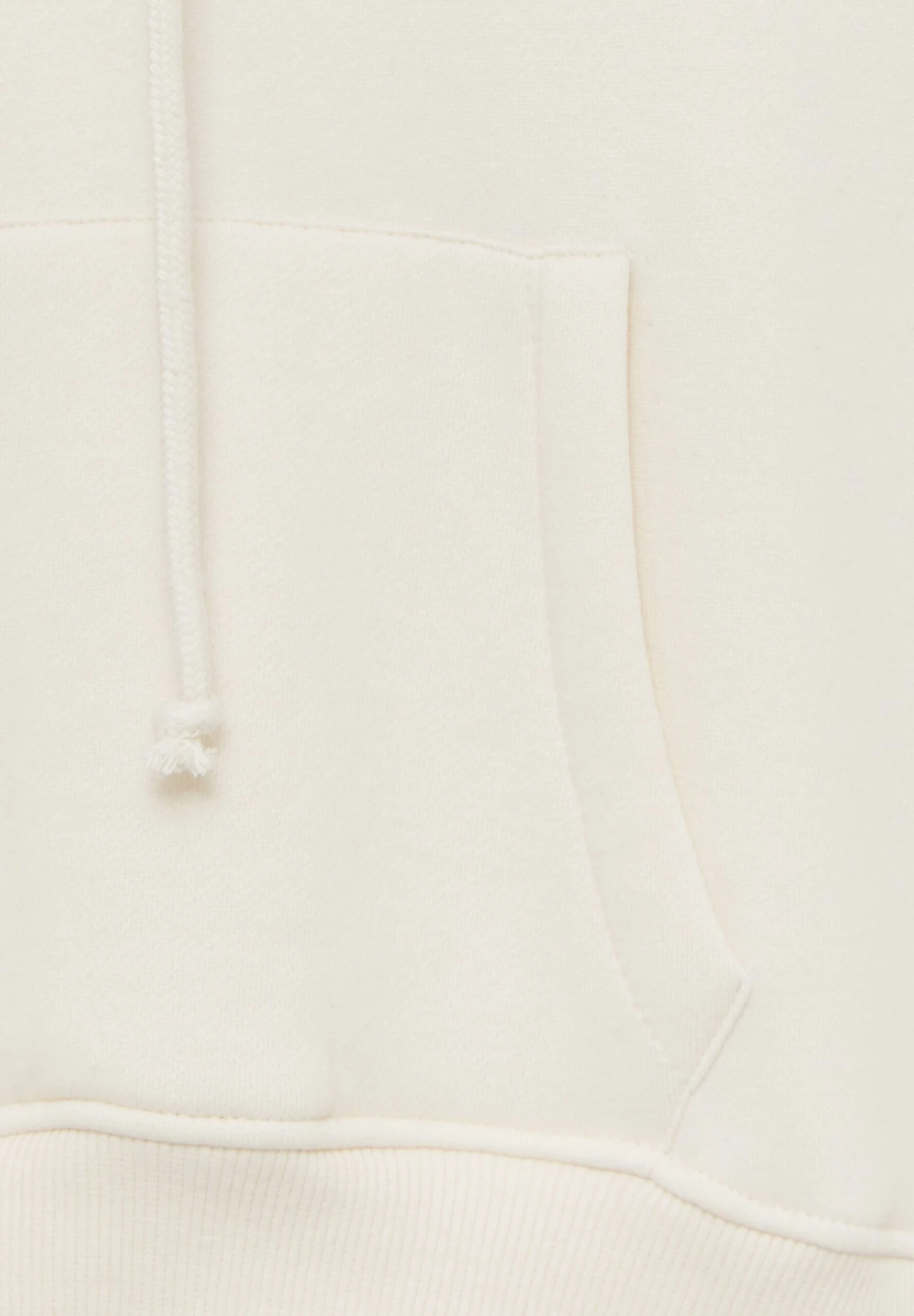 PULL & BEAR Cropped - Hoodie - Taupe - Afbeelding 8