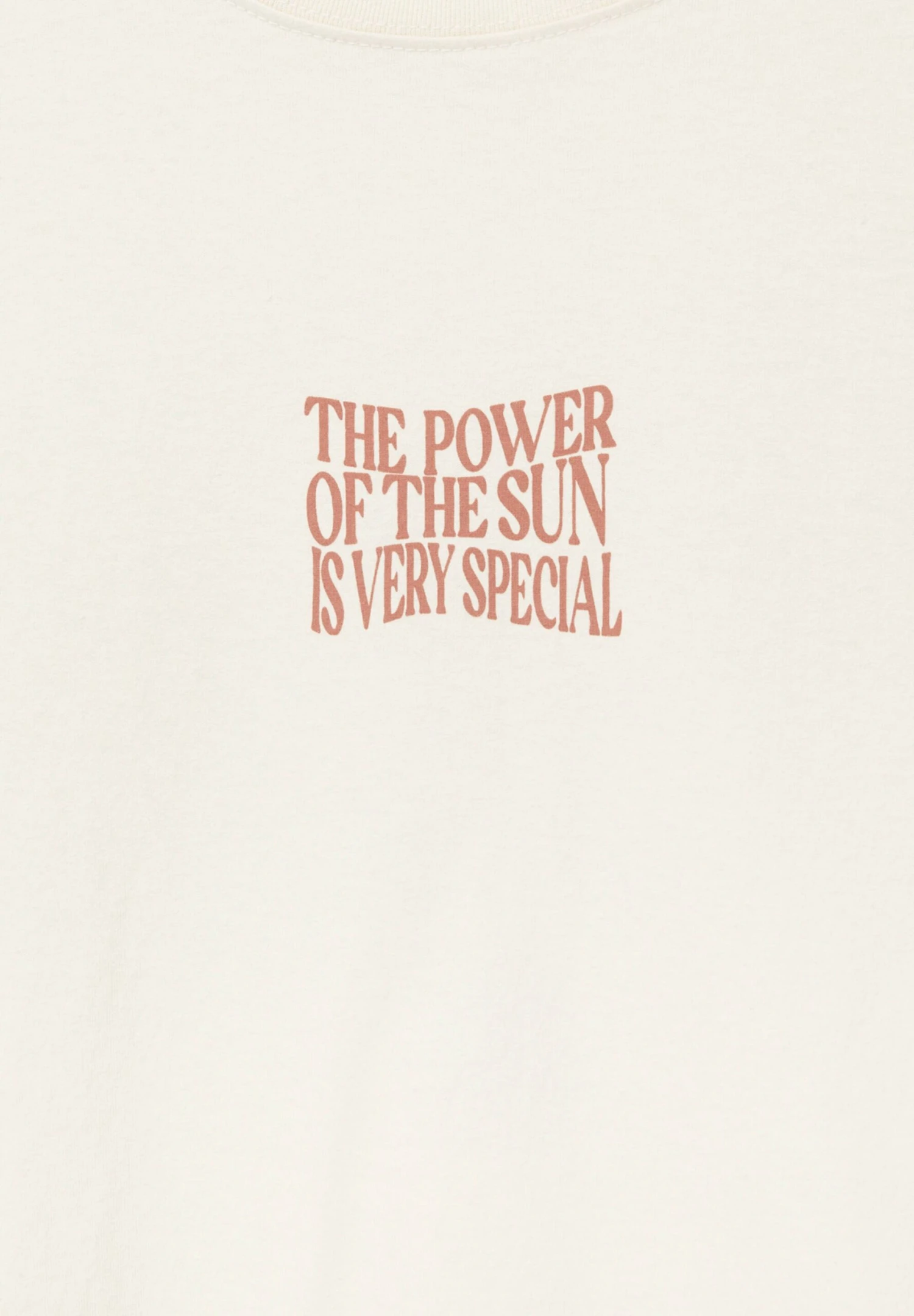 PULL & BEAR Power Of The Sun - T-Shirt Print - Beige - Afbeelding 7