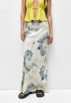 PULL & BEAR Tie-Dye - Maxirok - White