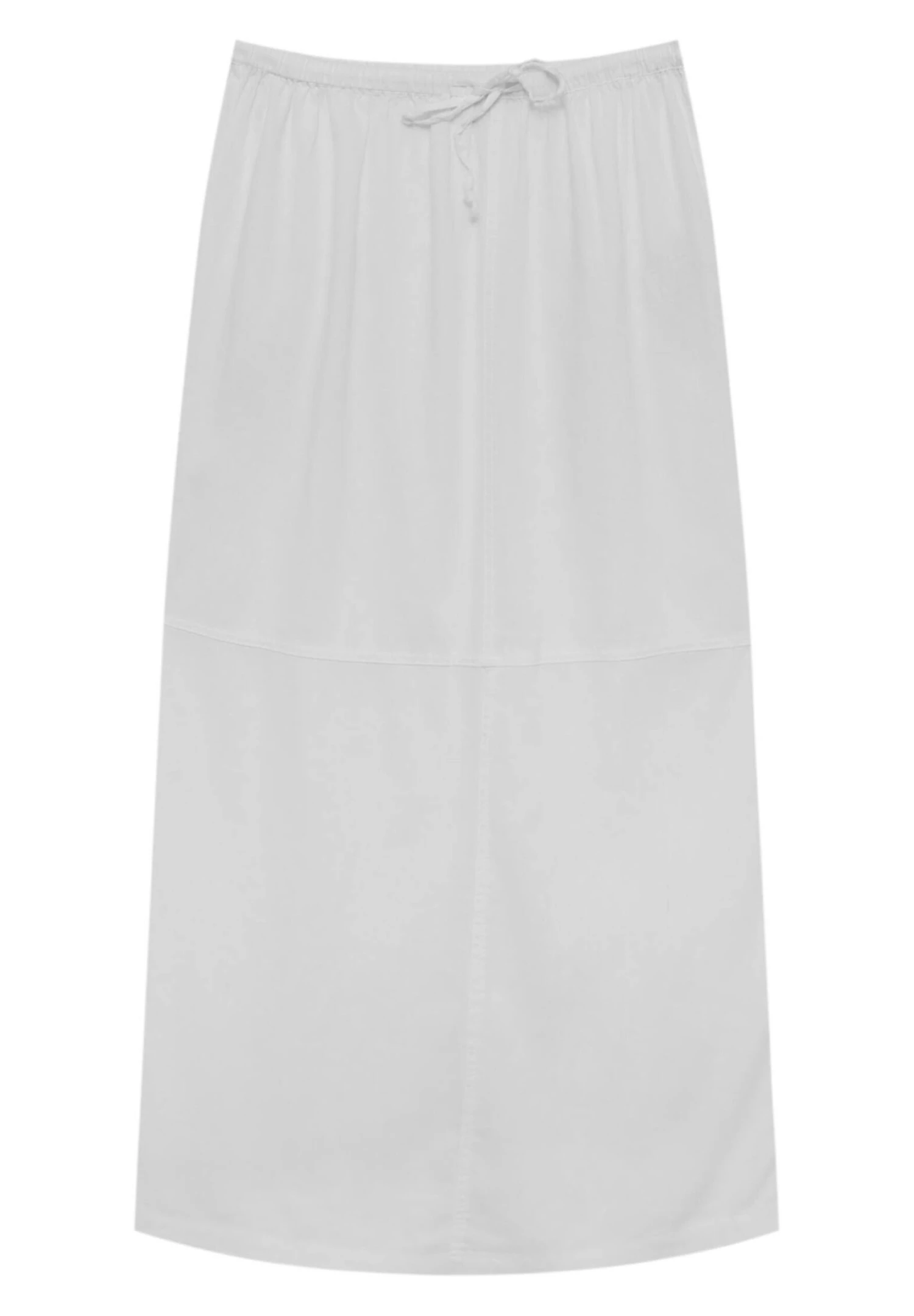 PULL & BEAR With Elastic Waist - A-Lijn Rok - White - Afbeelding 7