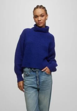 PULL & BEAR Oversize Soft - Trui - Blue