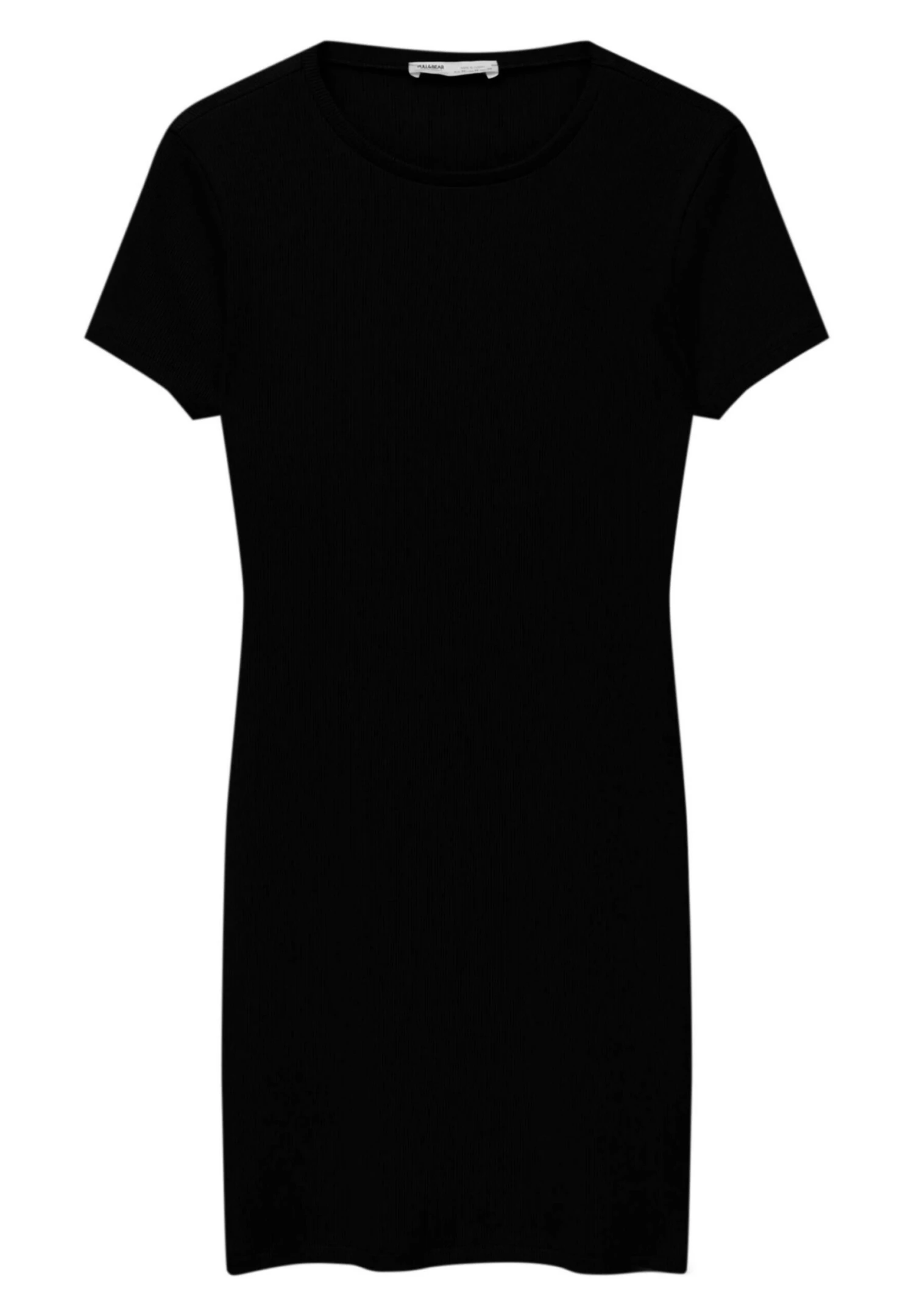 PULL & BEAR Basic Short - Jurk - Black - Afbeelding 5