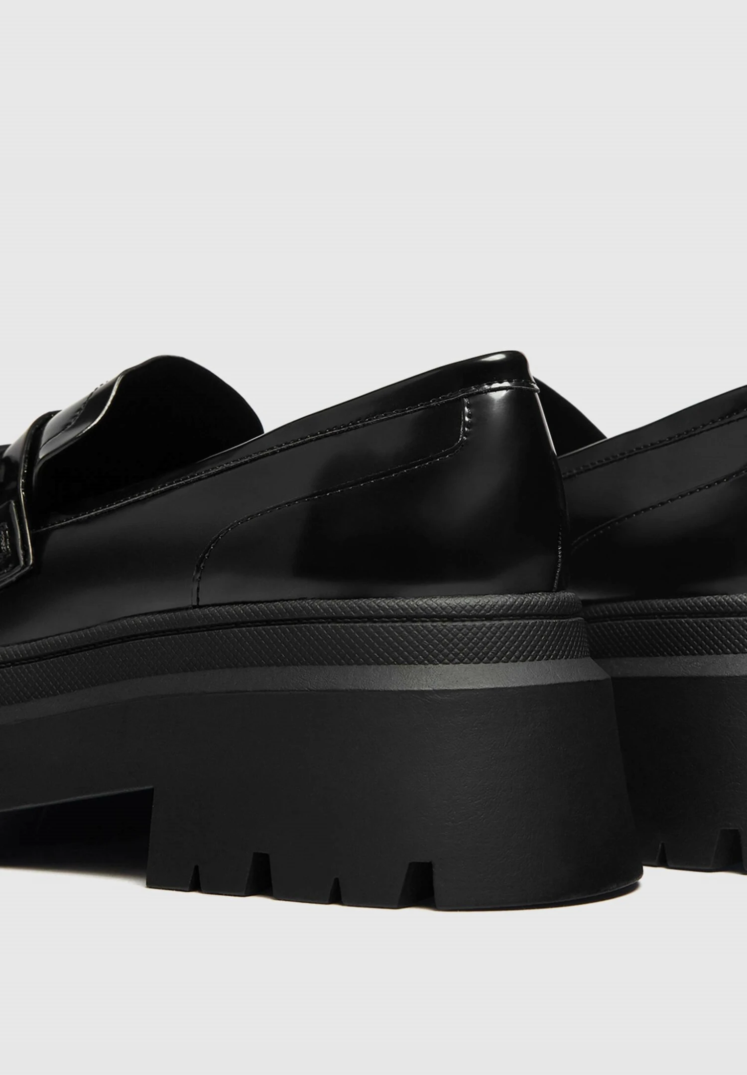 PULL & BEAR Mocassins - Black - Afbeelding 4