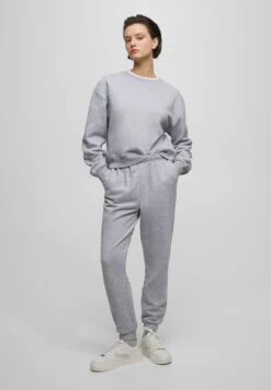 PULL & BEAR Set - Sweater - Grey
