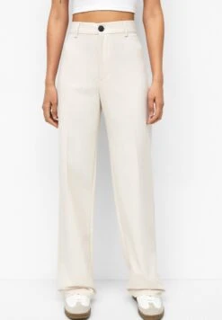 PULL & BEAR Formal- Broek - White