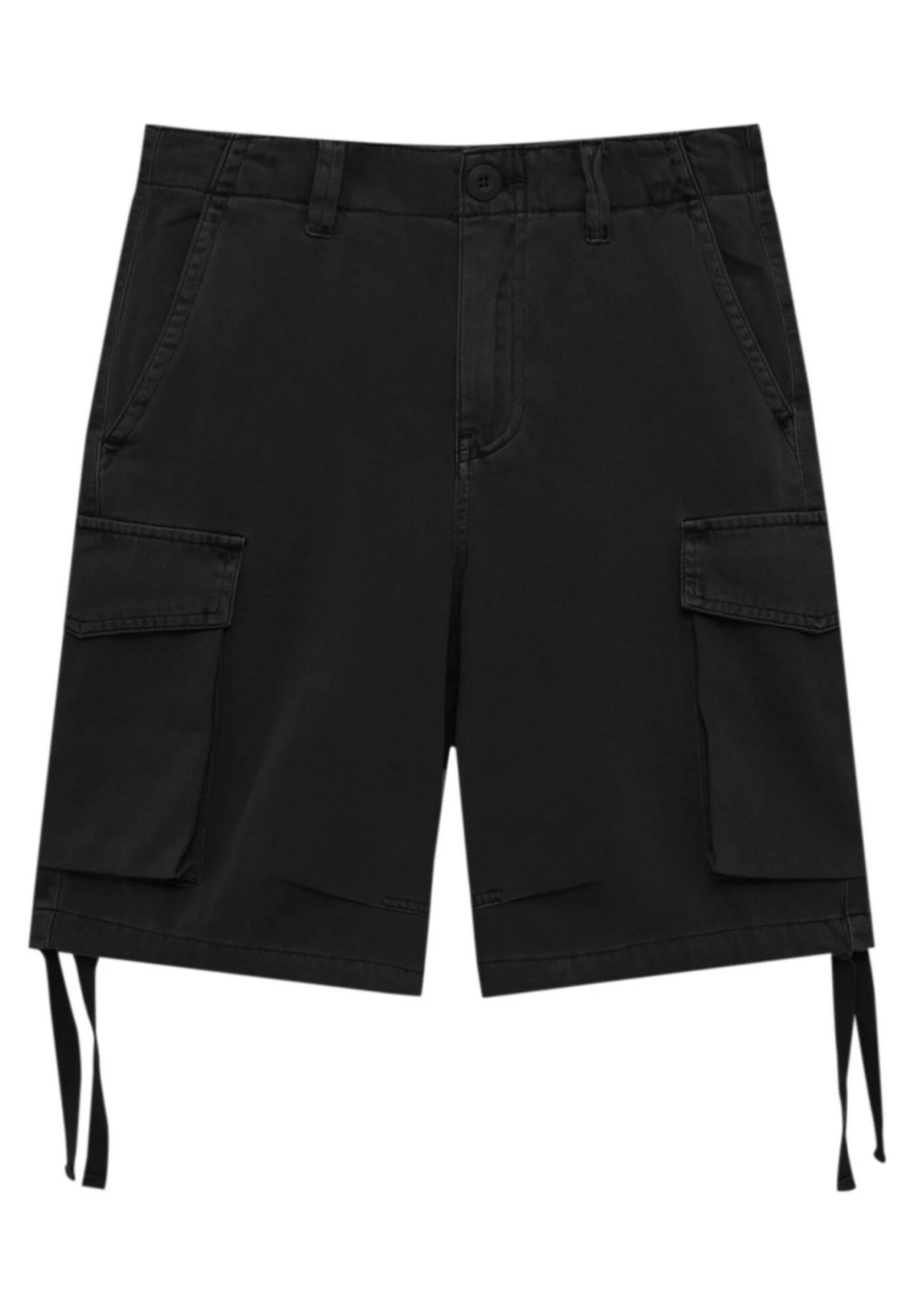 PULL & BEAR Bermuda- Shorts - Black - Afbeelding 5