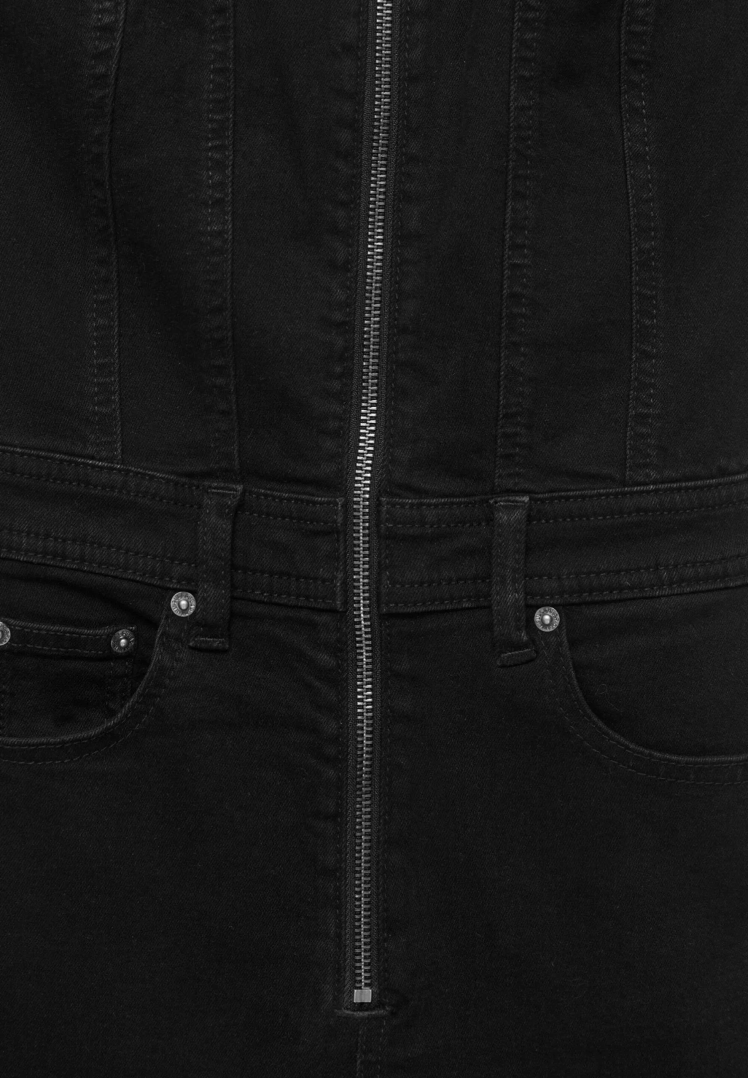 PULL & BEAR Corset - Jumpsuit - Black - Afbeelding 6