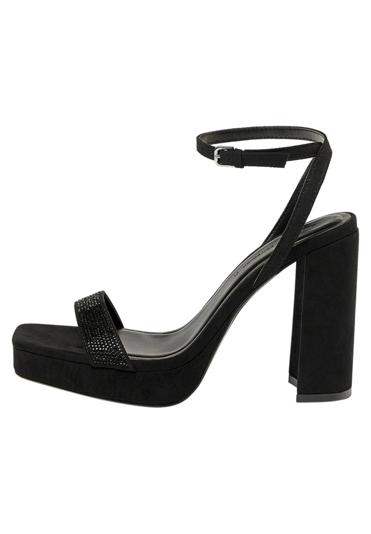 PULL & BEAR Sandalen Met Hoge Hak - Black