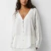 PULL & BEAR Rustic - Blouse - White