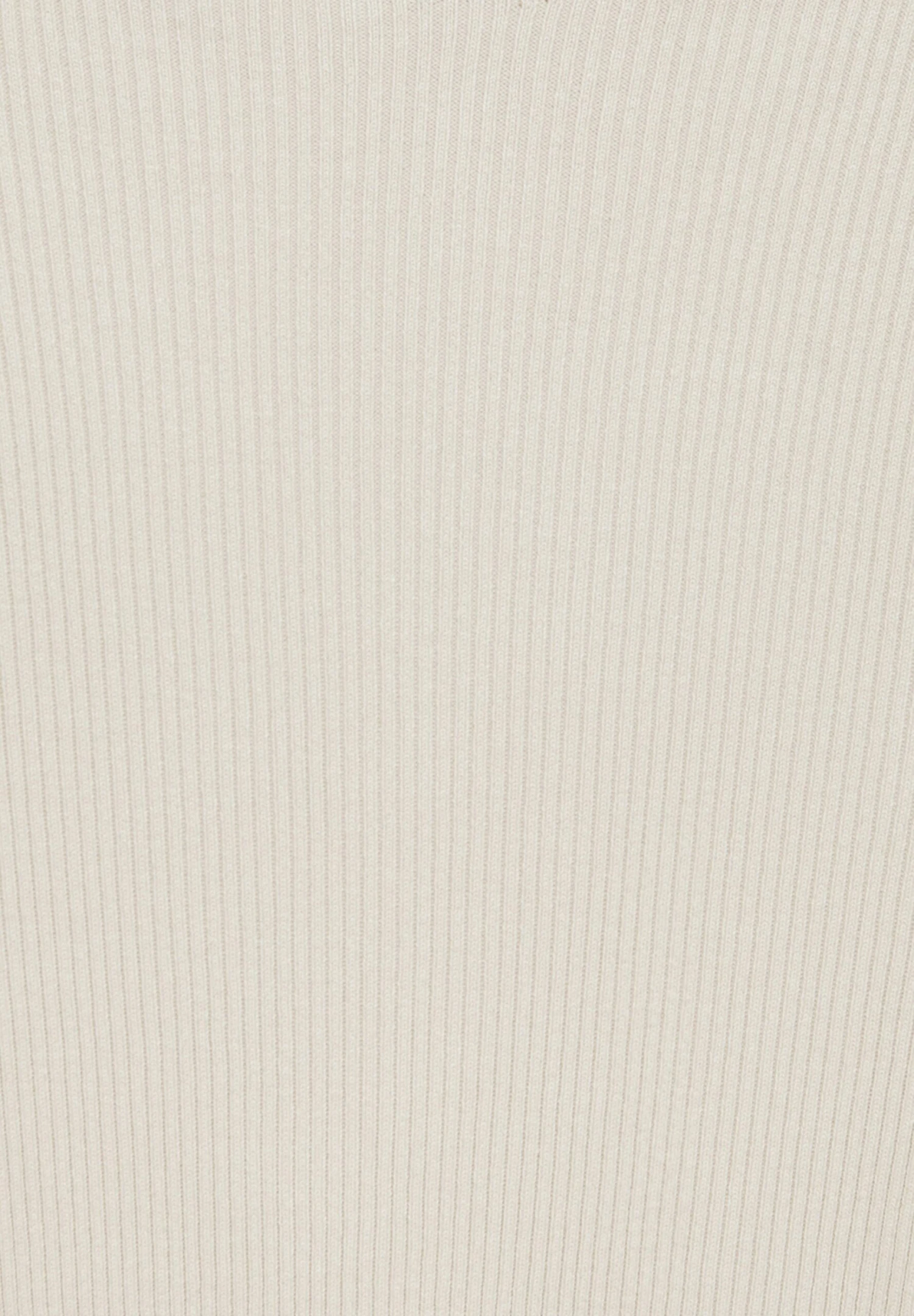 PULL & BEAR Basic Mock NeckWith Slits - Longsleeve - Offwhite - Afbeelding 6