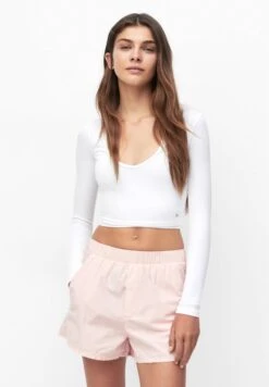 PULL & BEAR Poplin Boxer- Shorts - Pink