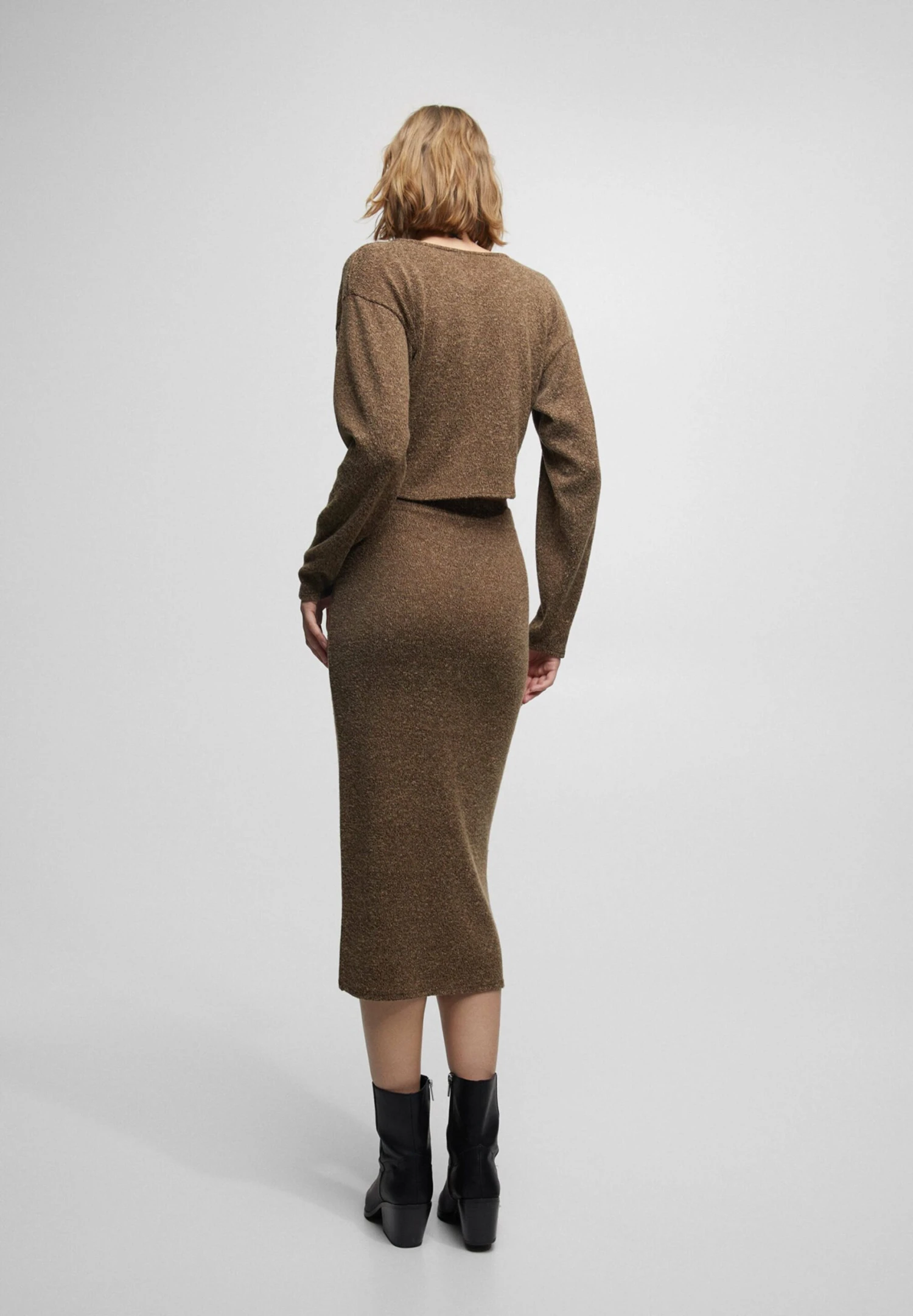 PULL & BEAR Soft - Kokerrok - Brown - Afbeelding 3