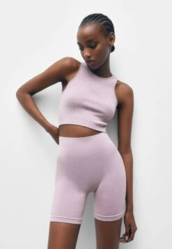 PULL & BEAR Comfort Cycling - Shorts - Lilac
