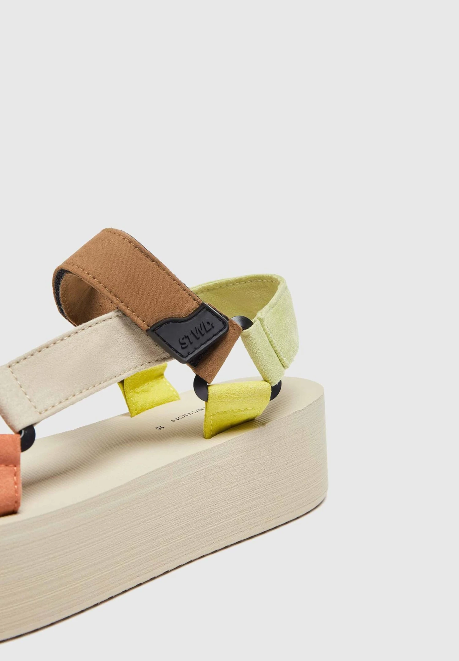 PULL & BEAR Sandalen Met Plateauzool - Multicoloured - Afbeelding 5