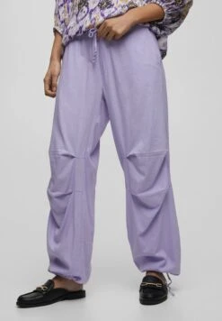 PULL & BEAR Flowing Parachute - Trainingsbroek - Lilac