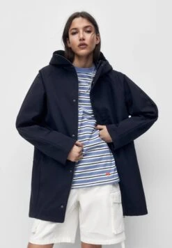 PULL & BEAR Parka - Dark Blue