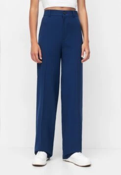 PULL & BEAR Formal- Broek - Dark Blue