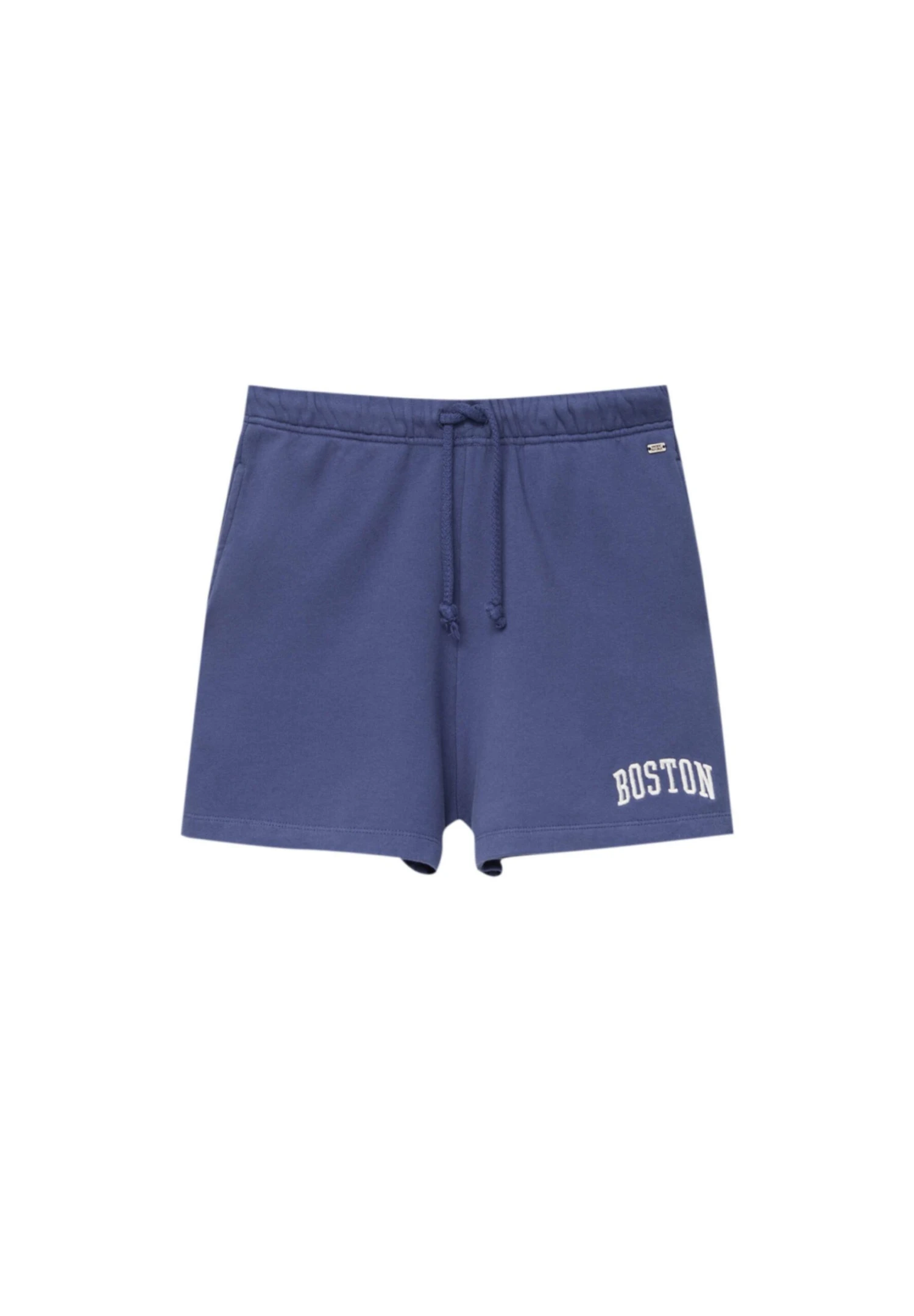 PULL & BEAR Boston Print Bermuda - Trainingsbroek - Dark Blue - Afbeelding 5