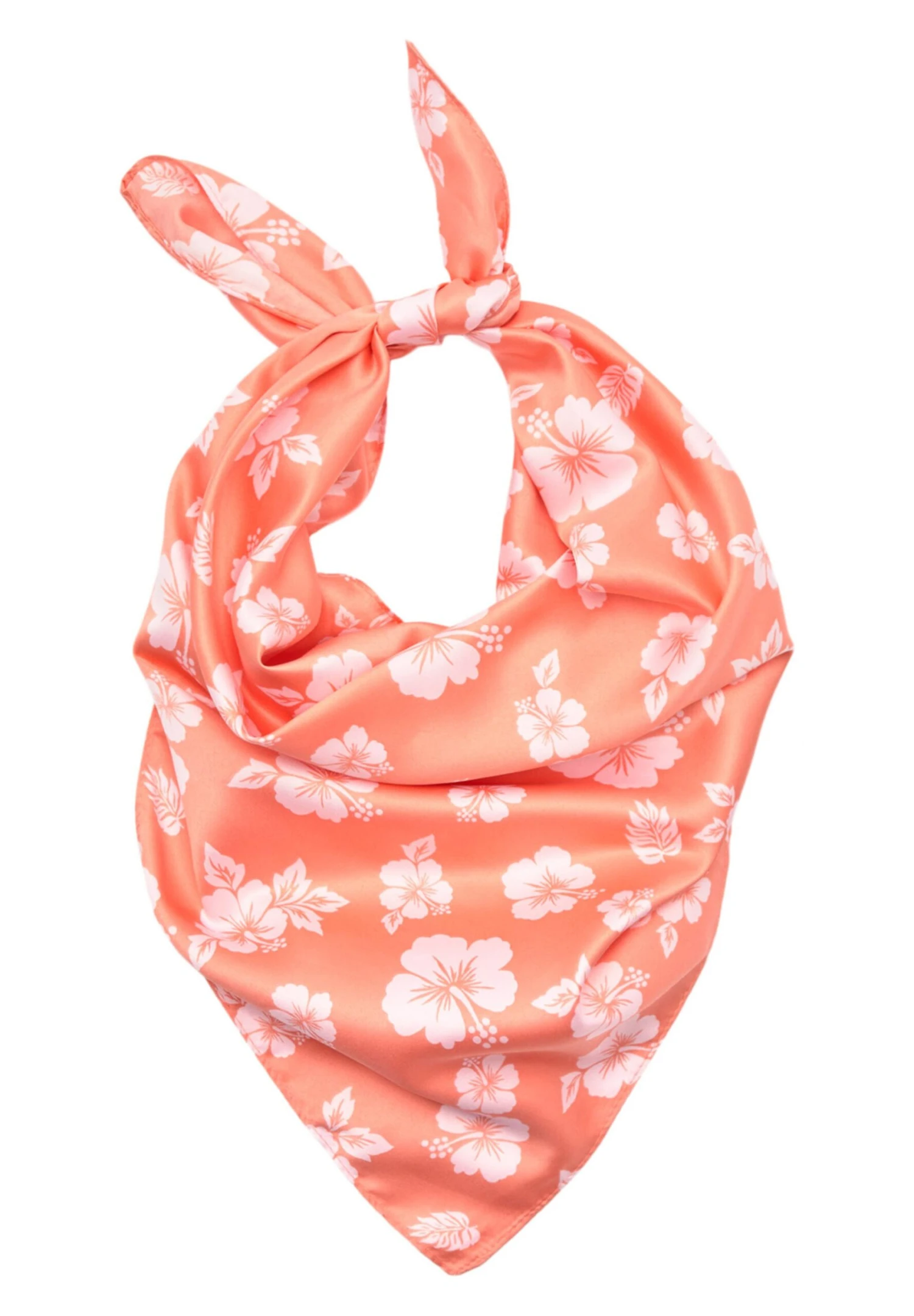 PULL & BEAR Hawaiian Floral - Sjaal - Coral - Afbeelding 2