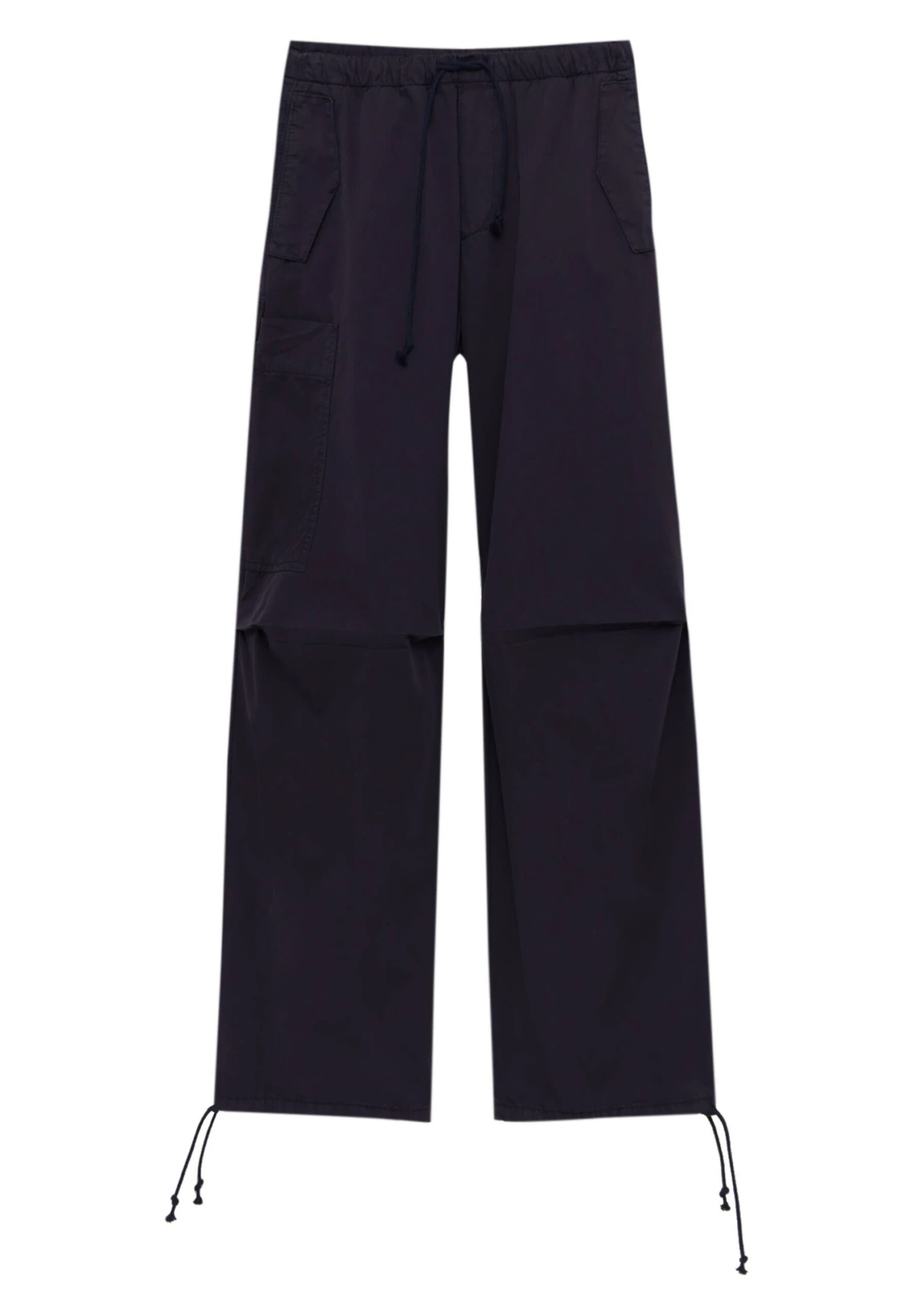 PULL & BEAR Parachute With A Pocket - Cargobroek - Metallic Blue - Afbeelding 6