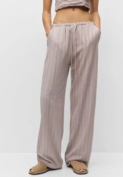 PULL & BEAR Jogger With Tie - Broek - Light Brown