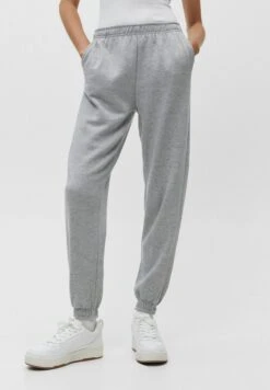 PULL & BEAR Basic - Trainingsbroek - Mottled Grey