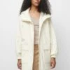 PULL & BEAR Rain With Hood - Regenjas - Mottled Beige
