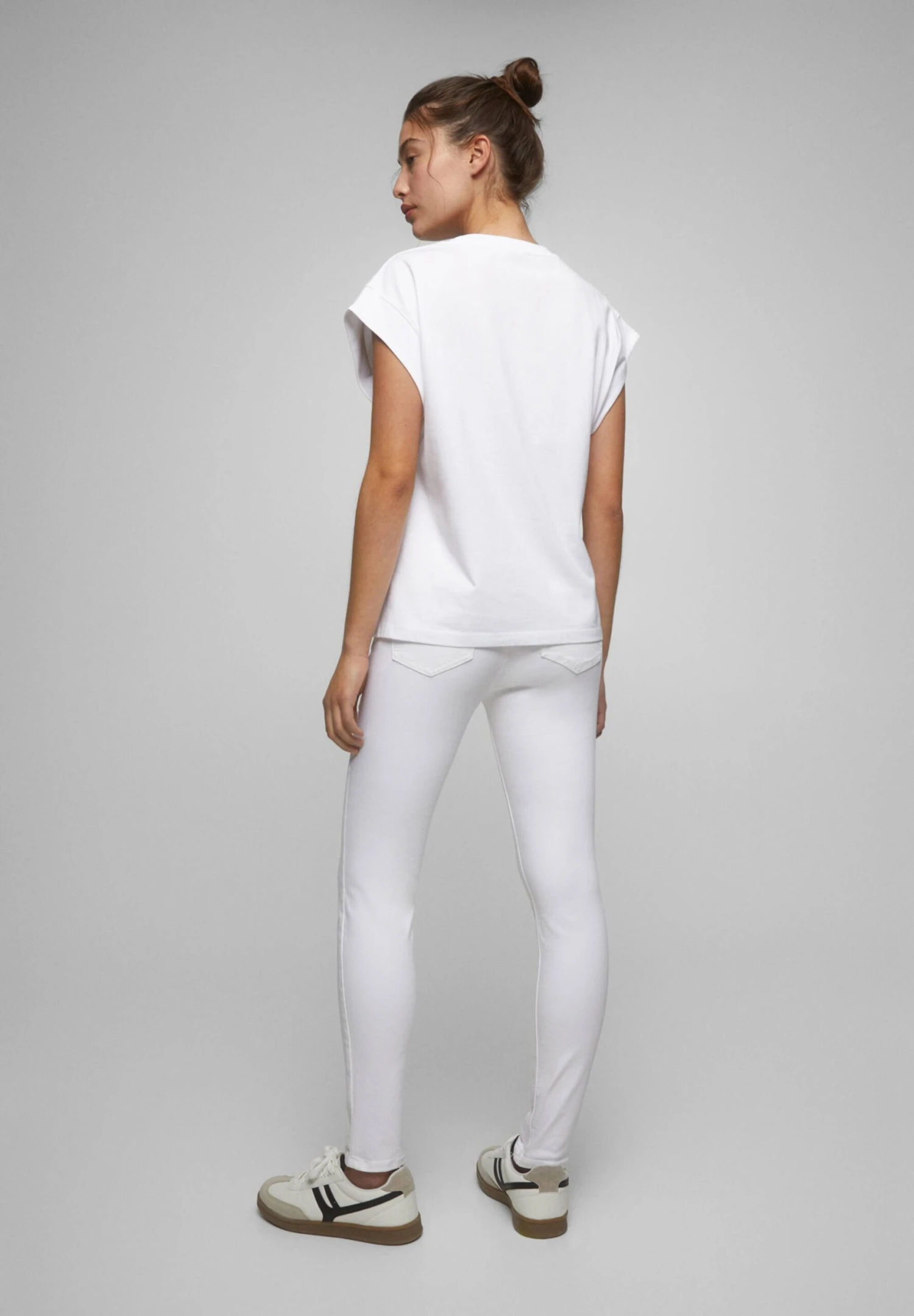 PULL & BEAR Push Up- Jeans Skinny Fit - White - Afbeelding 3
