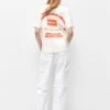 PULL & BEAR Short Sleeve - T-Shirt Print - Beige