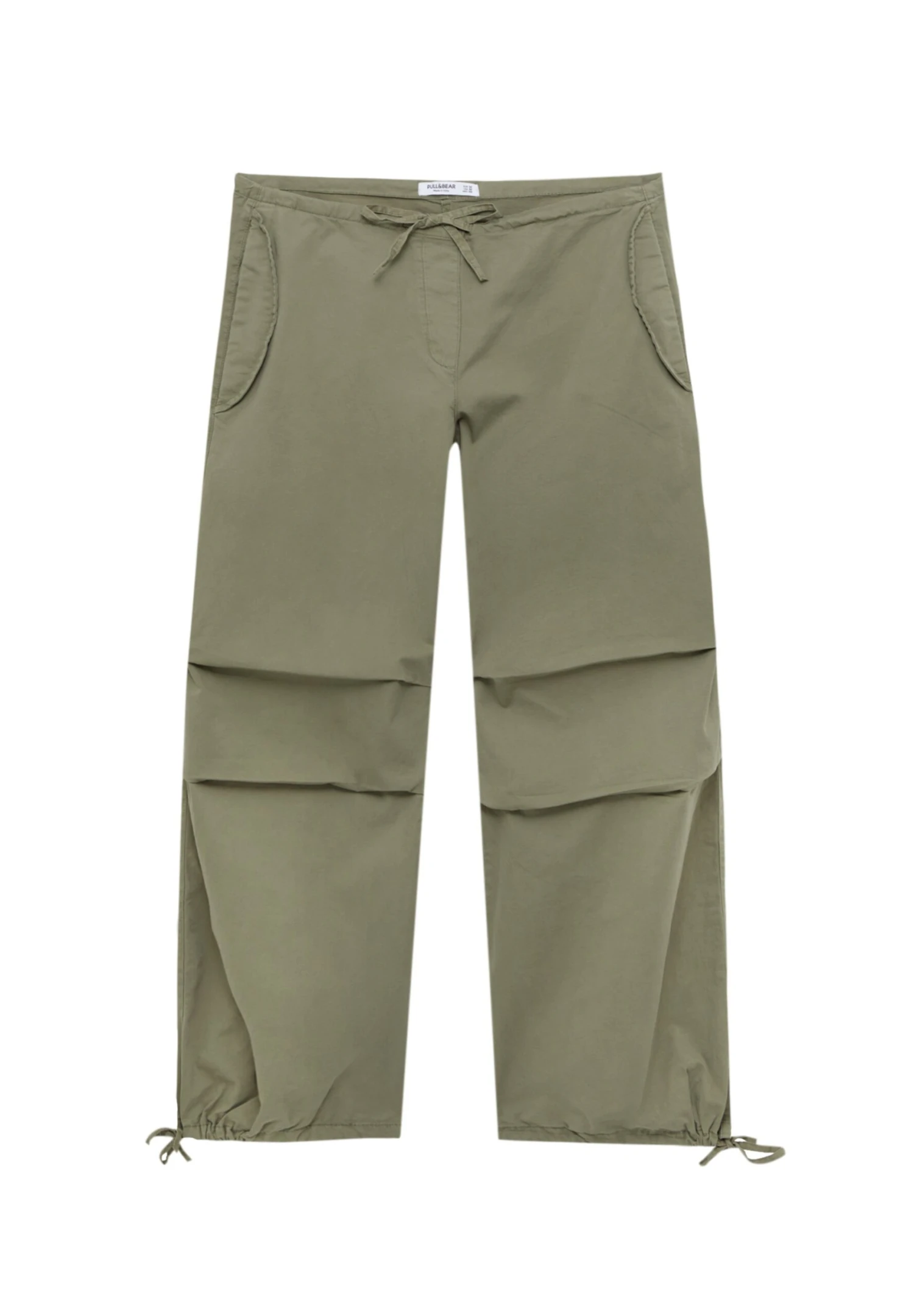 PULL & BEAR Parachute - Broek - Khaki - Afbeelding 6