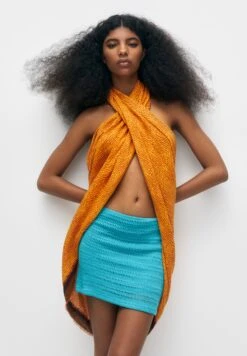 PULL & BEAR Printed Sarong - Strandaccessoire - Multi Coloured