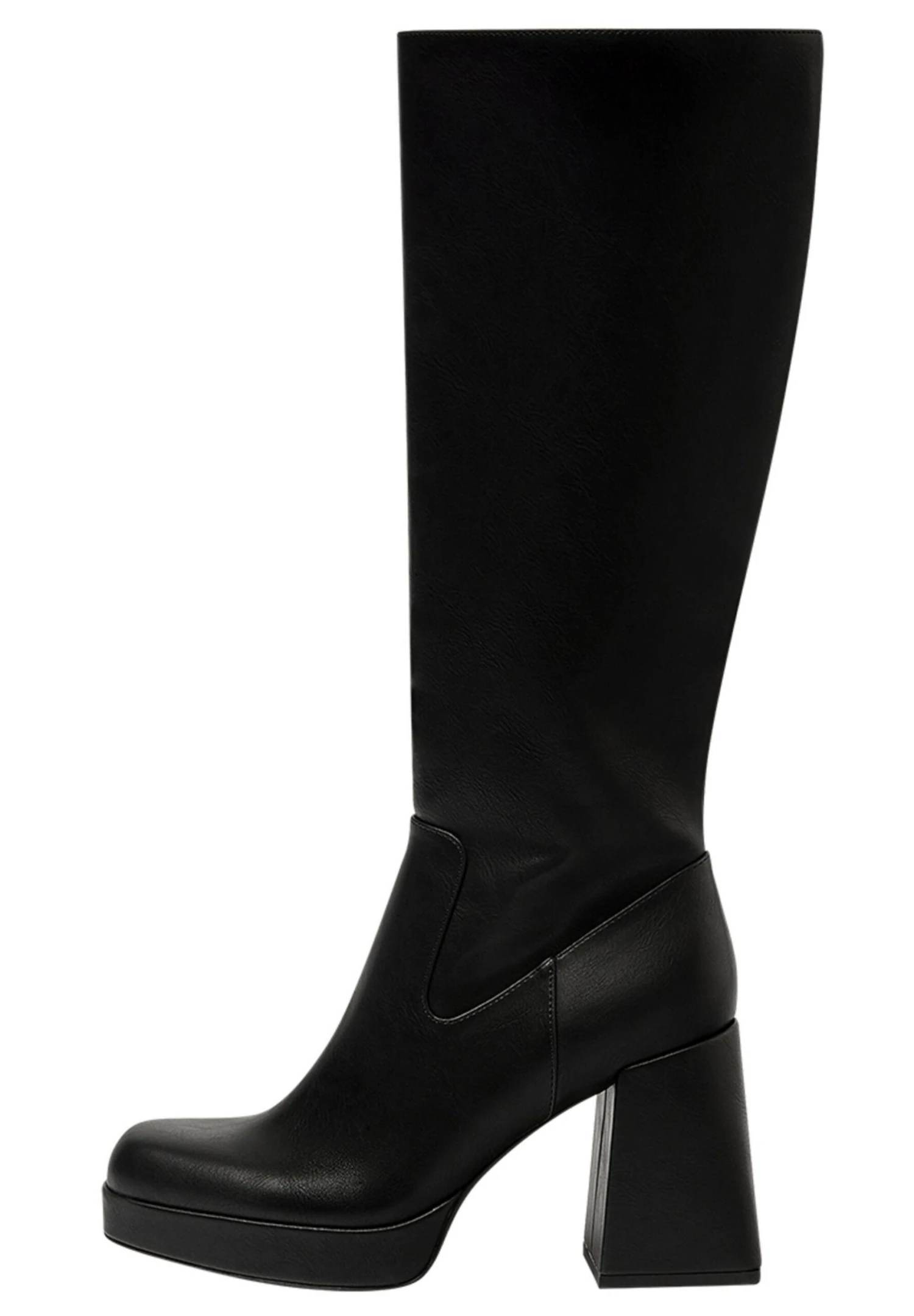 PULL & BEAR Laarzen Met Hoge Hak - Black - Afbeelding 2