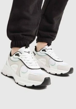 PULL & BEAR Mit Dicker Sohle - Sneakers Laag - Mottled Black