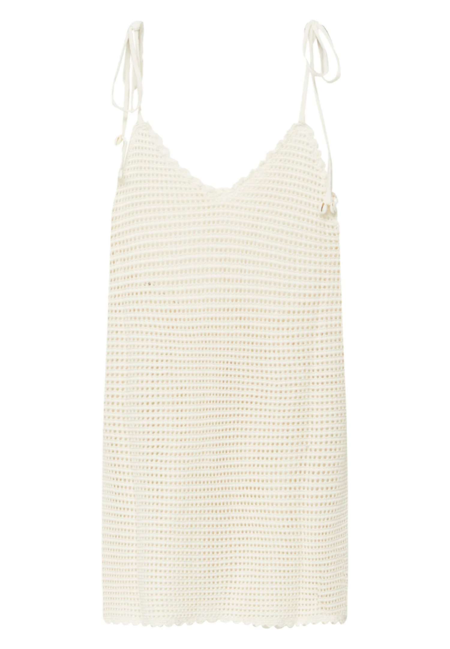 PULL & BEAR With Shells - Gebreide Jurk - Beige - Afbeelding 5