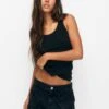 PULL & BEAR With Pockets - A-Lijn Rok - Black