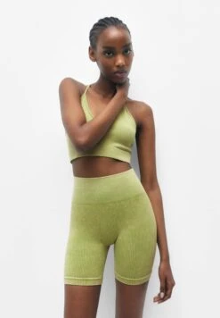 PULL & BEAR Comfort Cycling - Shorts - Evergreen