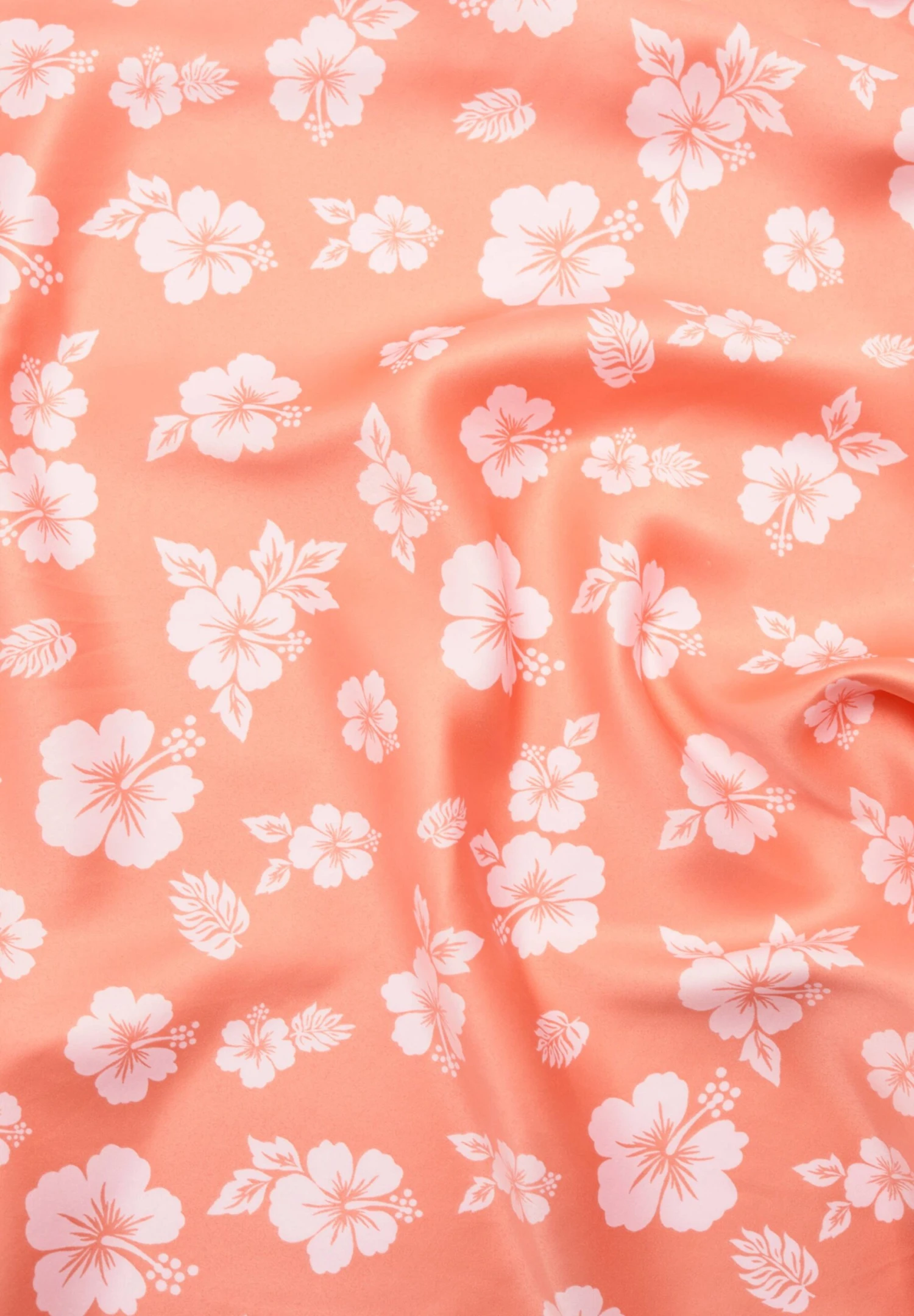 PULL & BEAR Hawaiian Floral - Sjaal - Coral - Afbeelding 4