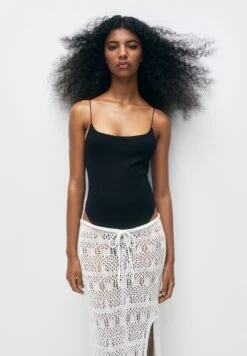 PULL & BEAR Basic - Top - Black