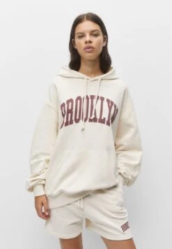 PULL & BEAR Brooklyn- Hoodie - Beige