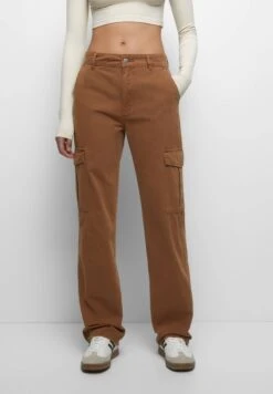 PULL & BEAR Pocket- Cargobroek - Brown