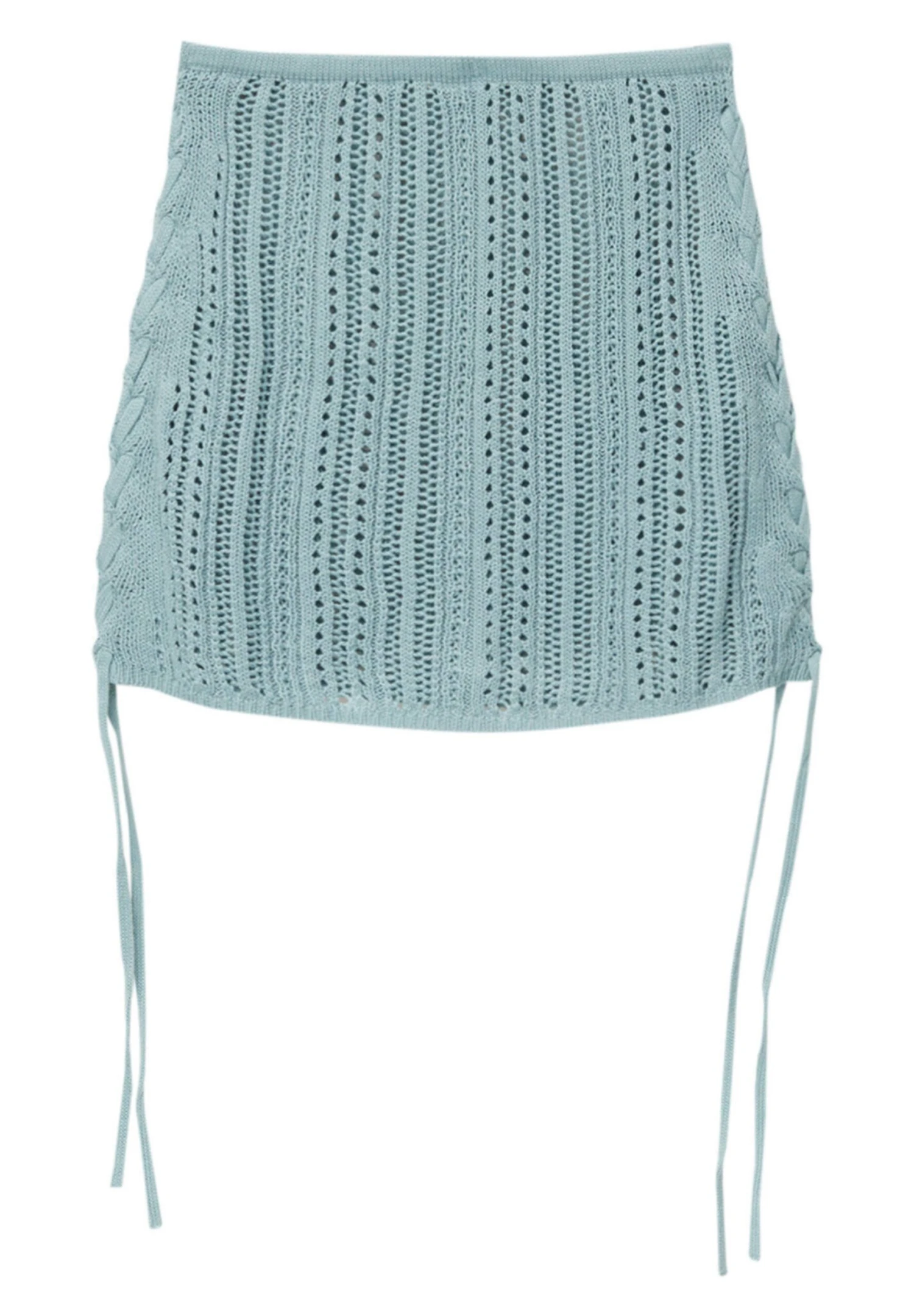 PULL & BEAR With Side Drawstrings - Minirok - Mint - Afbeelding 5