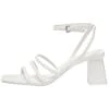 PULL & BEAR Strappy Heeled - Sandalen - White